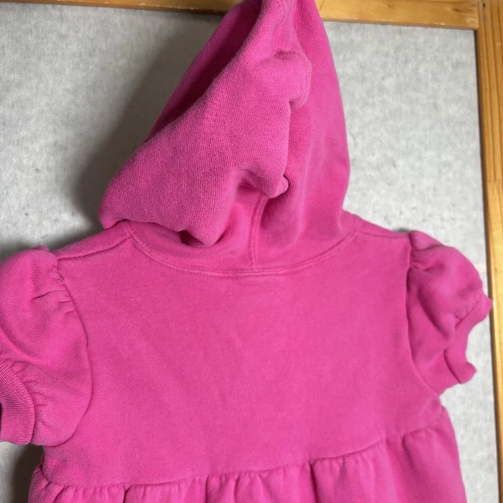 Vintage Ralph‎ Lauren Girls Size 12 Months Pink Hooded Dress